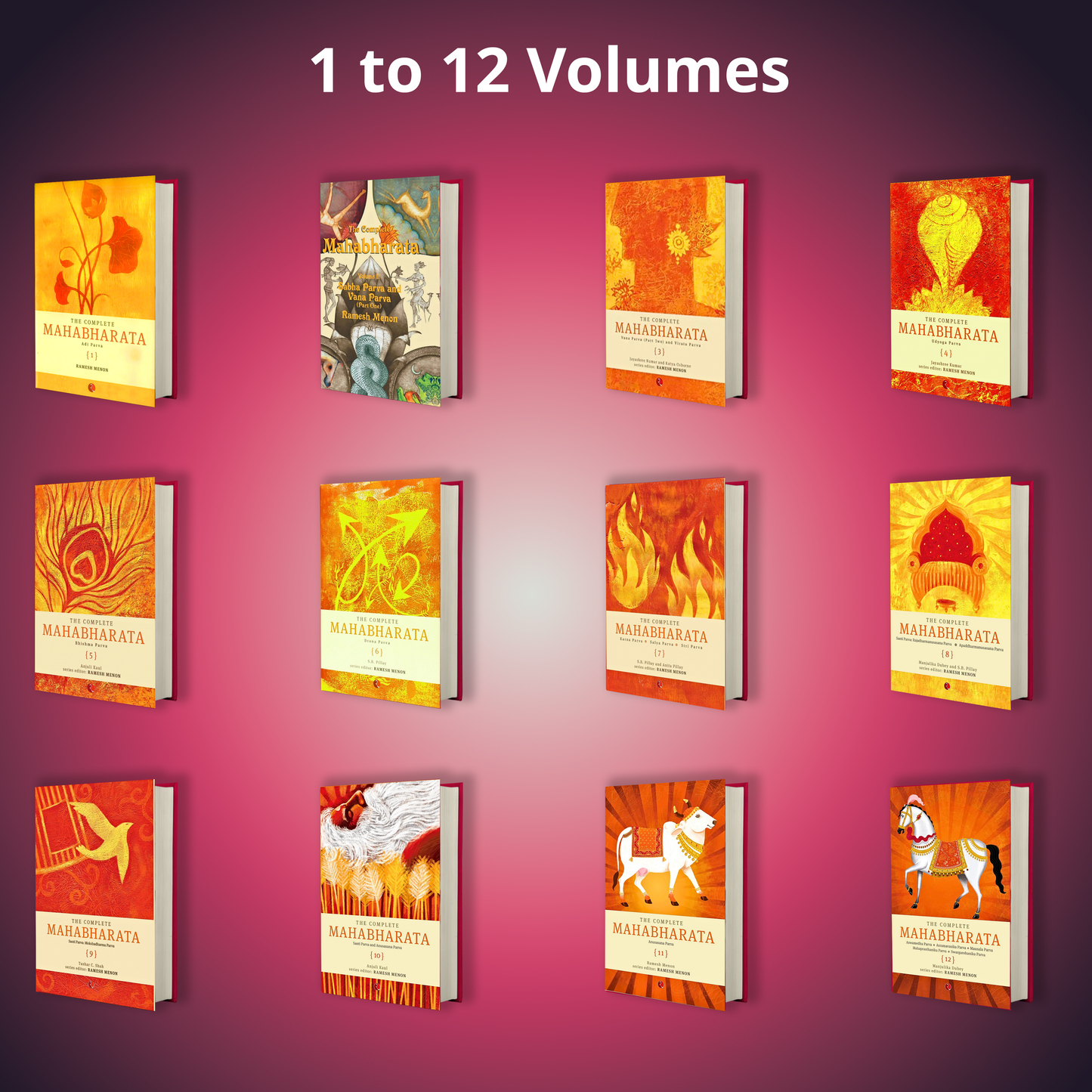 The Complete Mahabharata (Set of 12 Volumes)