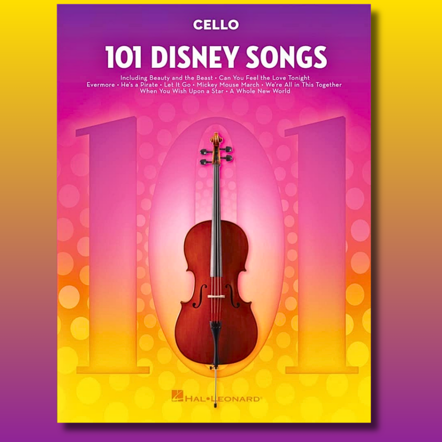 101 Disney Songs: For Cello