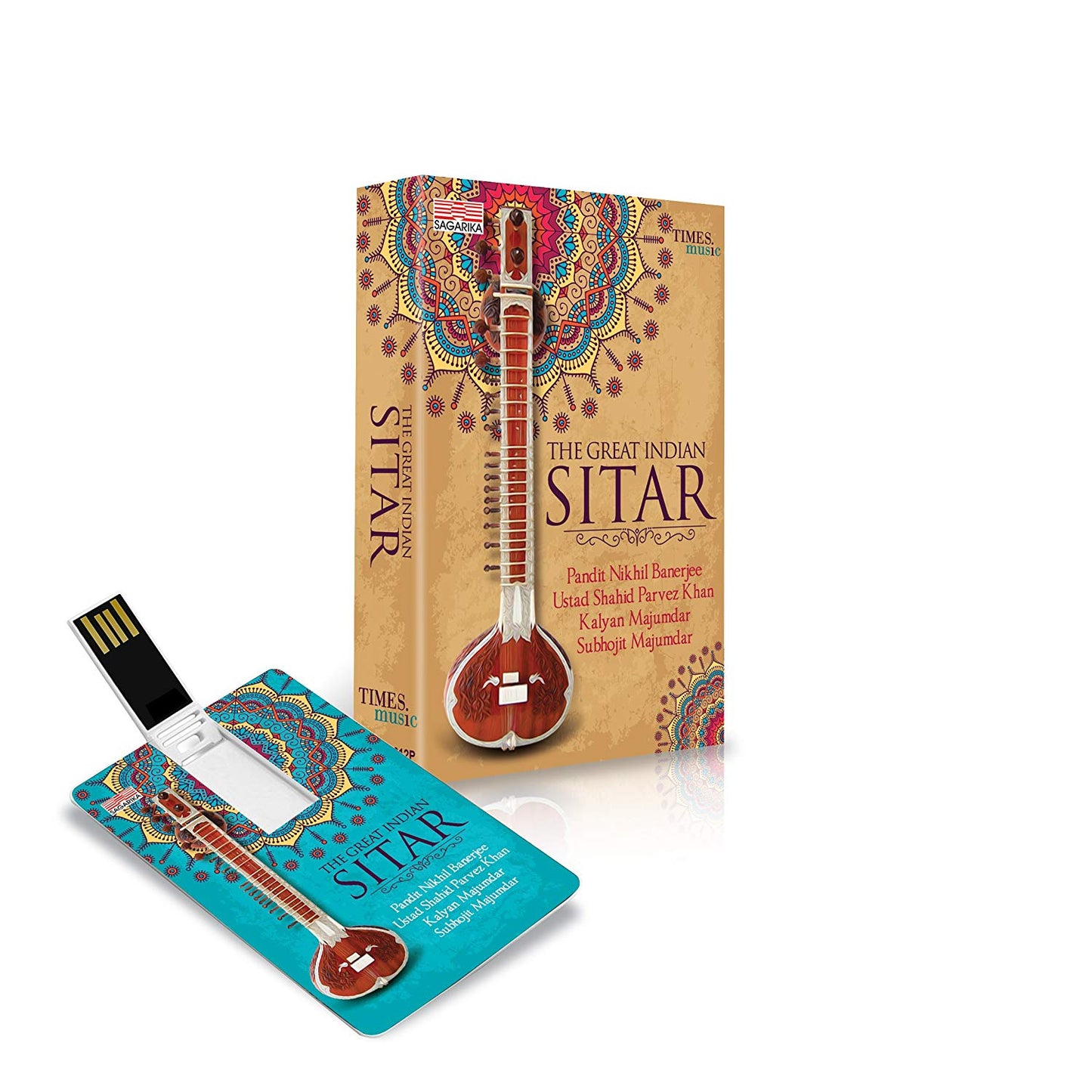 The Great Indian Sitar - Music Card