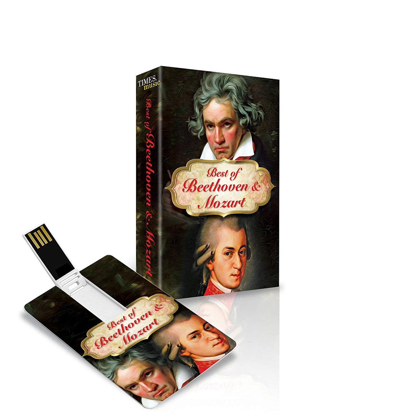 Best of Beethoven and Mozart - Music Card