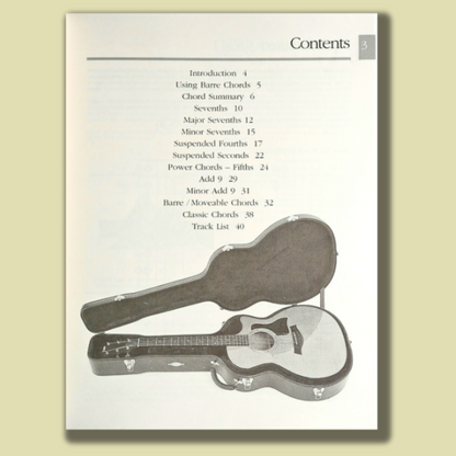 Absolute beginners guitar chords book with CD