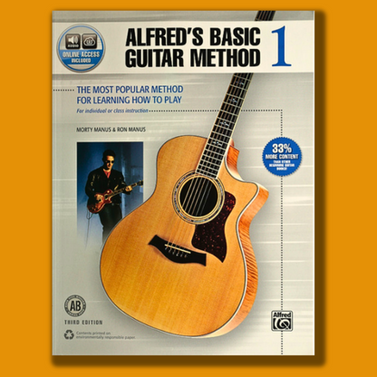 Alfred's basic guitar method - 1 - third edition - Morty Manus - Ron Manus