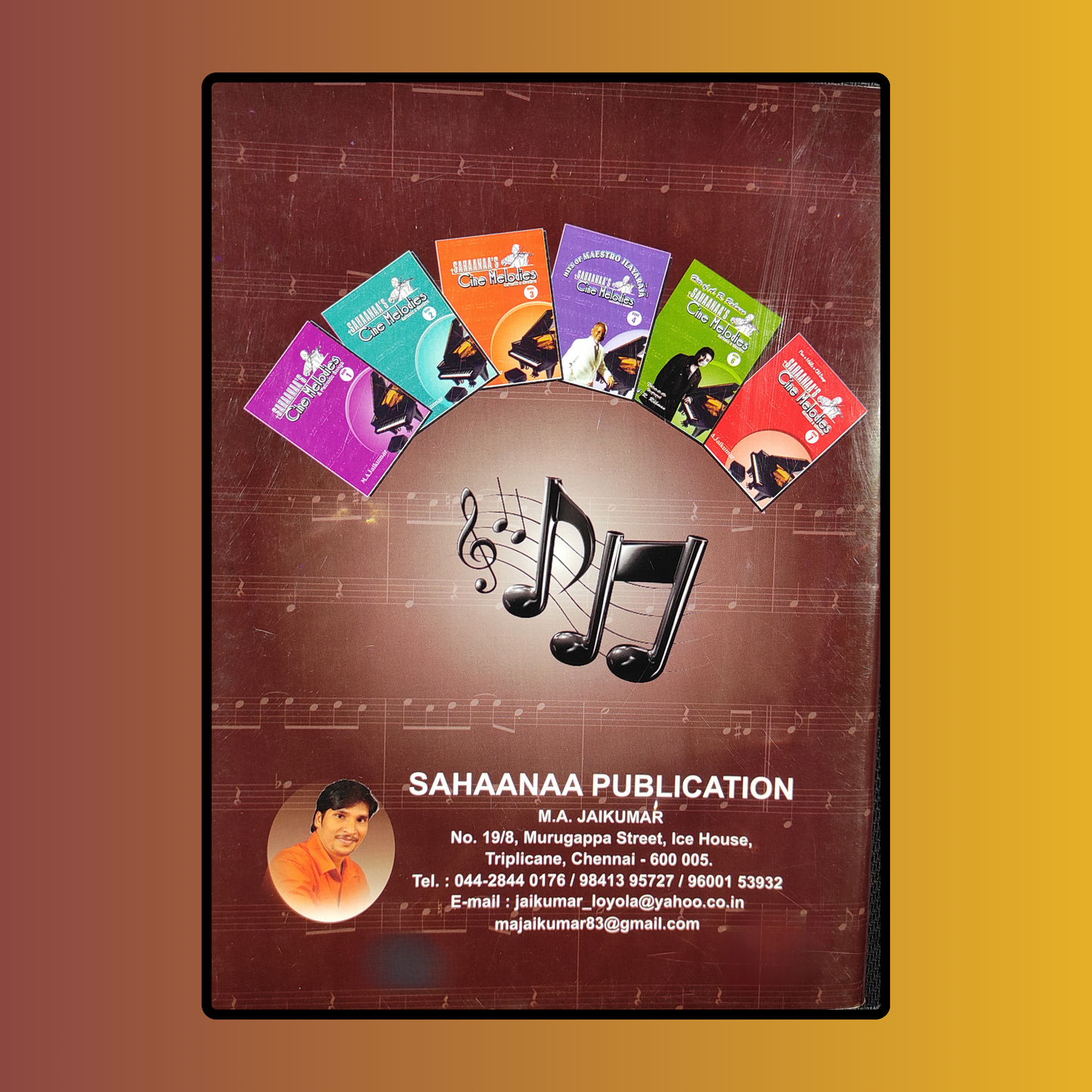 Sahaanaa's cine melodies book 5 - M. A. Jaikumar