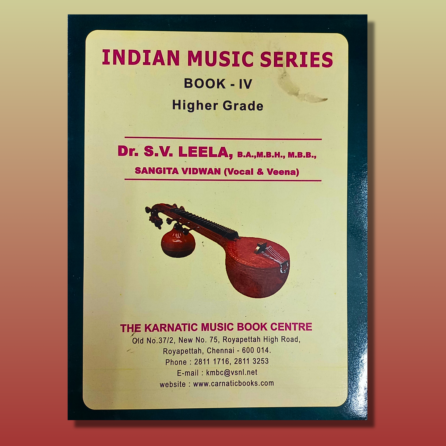 Indian Music Series - Book IV