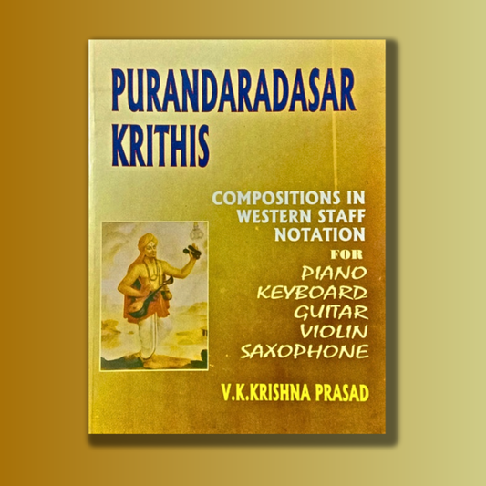 Purandaradasar Krithis-Compositions In Western Staff Notation