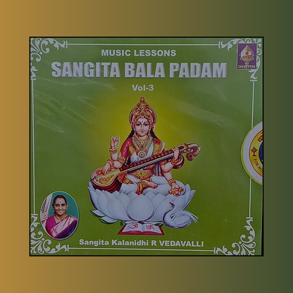 Sangita Bala Padam Vol 3 English - CD Player