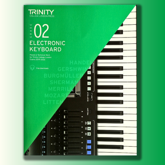 TCL Electronic Keyboard Examination Pieces, 2019-2022-Grade 2-Online Audio Access