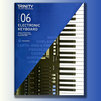 TCL Electronic Keyboard Examination Pieces, 2019-2022-Grade 6-Online Audio Access