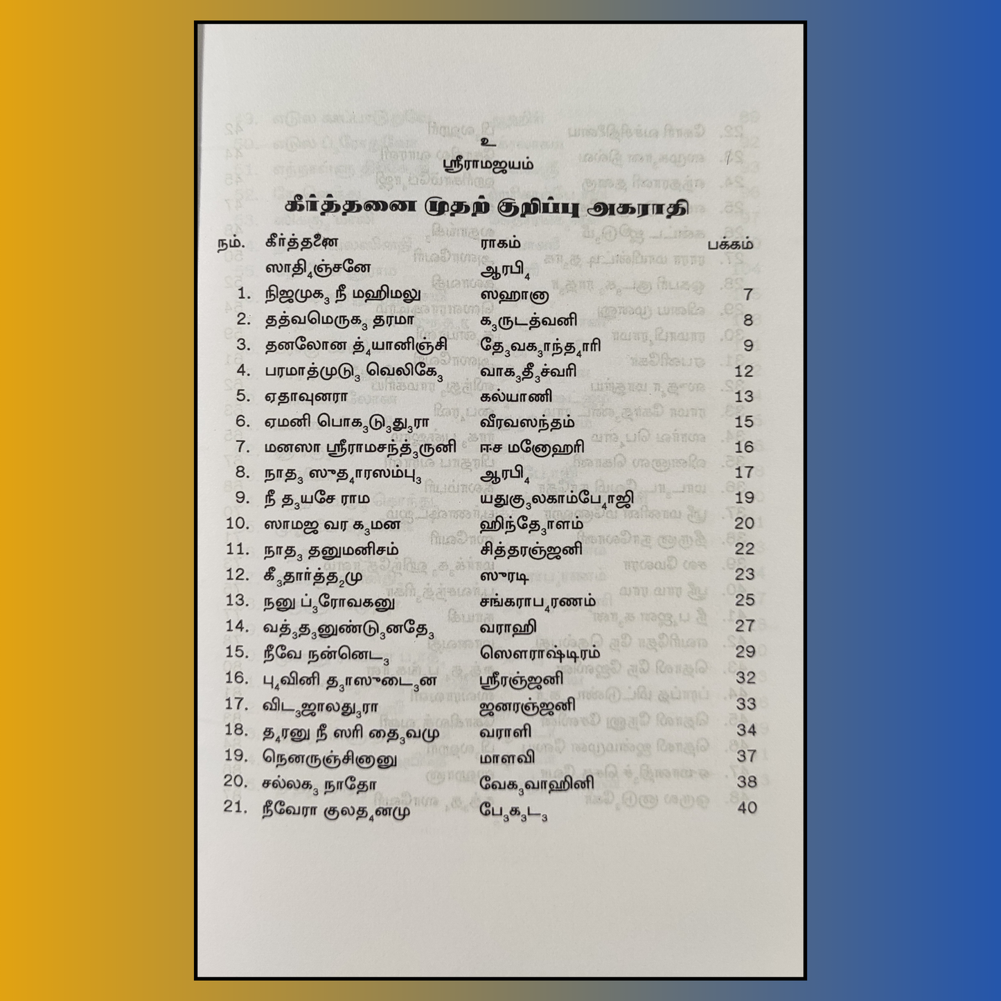 Thyagaraja Ganamrutham Volume 3